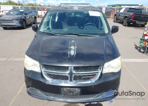 2013 Dodge Grand Caravan Sxt из США, поврежденный, VIN 2C4RDGCG4DR655738